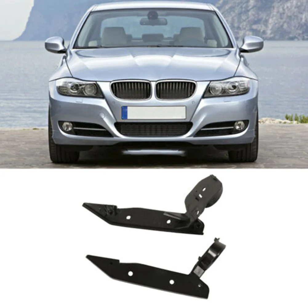 

2 Pcs Car Front Bumper Guards Front Bumper Support Guards Front Low Lip Auto Exterior Parts For BMW E90 E91 325i 328i 335i