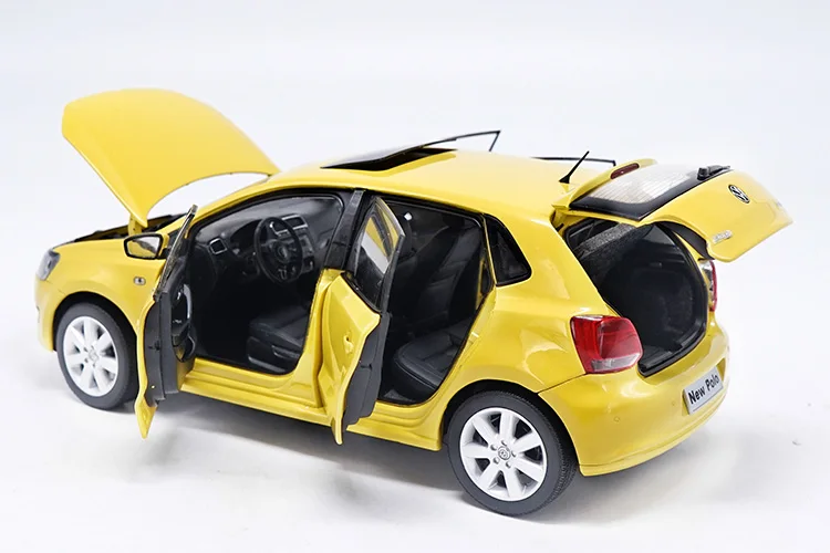 Лучшие продажи, 1:18, новые модели из сплава VW P-OLO, модели автомобилей из литого металла, лучшая коллекция, Изысканные Подарки