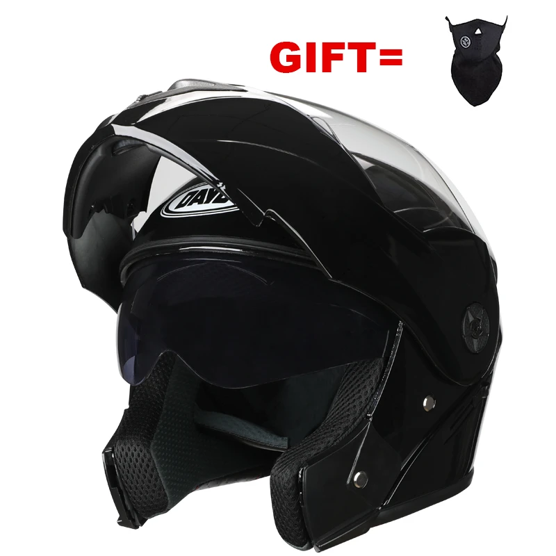 

Мотоциклетный откидной шлем с двойным козырьком DOT ECE casco Moto rbike Helmet для мужчин с внутренним солнцезащитным козырьком шлемы унисекс Moto cross