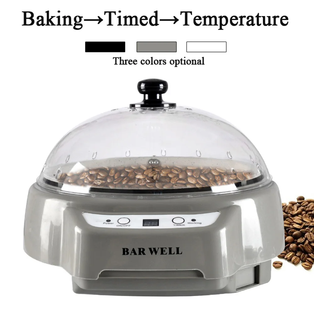 Coffee Bean Roaster for Home mini Timing Peanut Melon Seeds Baking Machine Bake Maker Popcorn Beans | Дом и сад