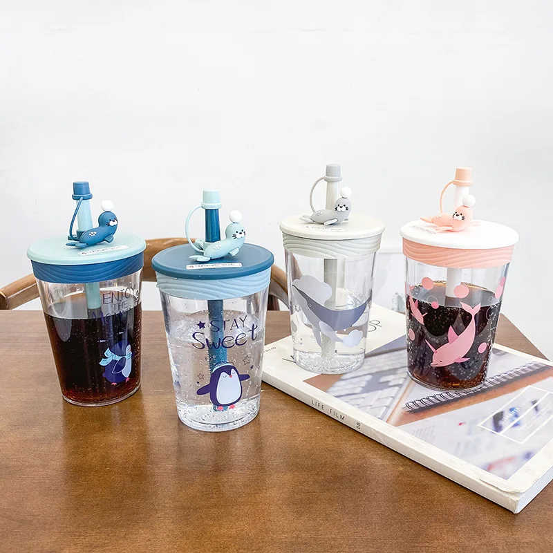 Мультяшная креативная сетчатая красная популярная пластиковая чашка крутая