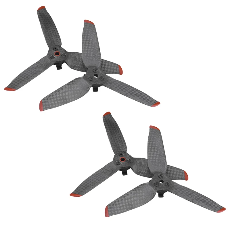 

Mute Noise Reduction Paddle 3-Leaf Paddles Carbon Fiber Propeller Props for DJI FPV Drone Accessories
