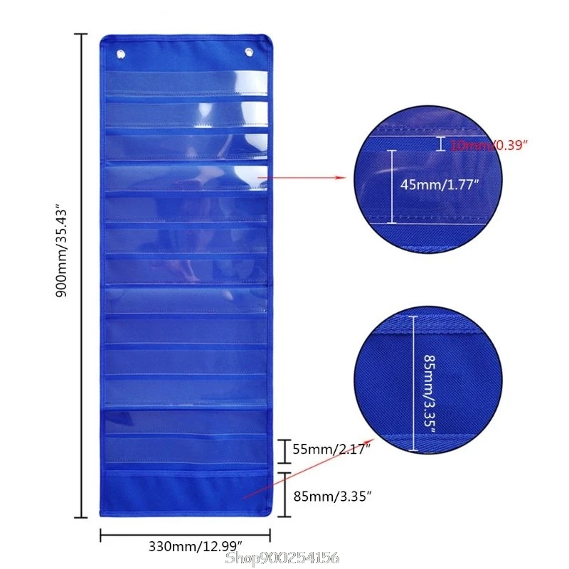 

Classroom Pocket Chart 13+1 Pocket Daily Schedule Pocket Chart 26 Double-Sided Reusable Dry-Eraser Cards N18 20 Dropship