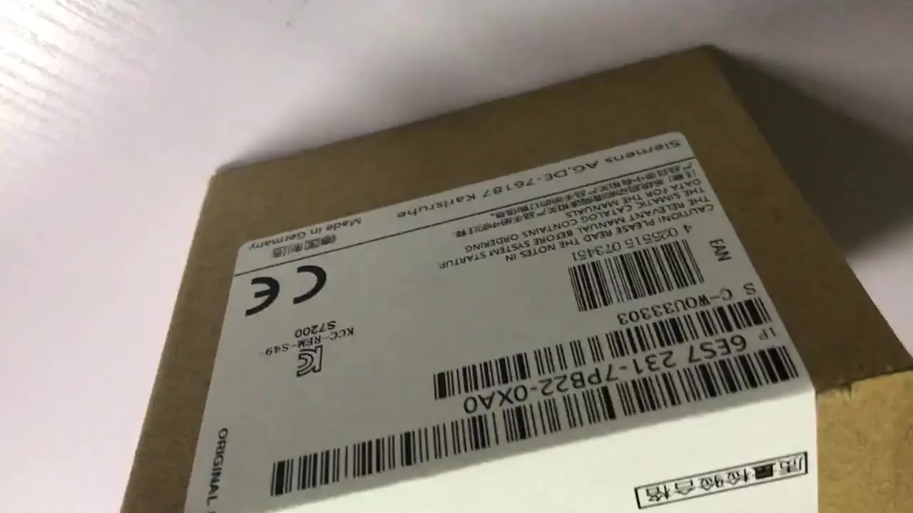 

Новый цифровой вход 6ES7232-0HB22-0XA0 PLC EM232 модуль