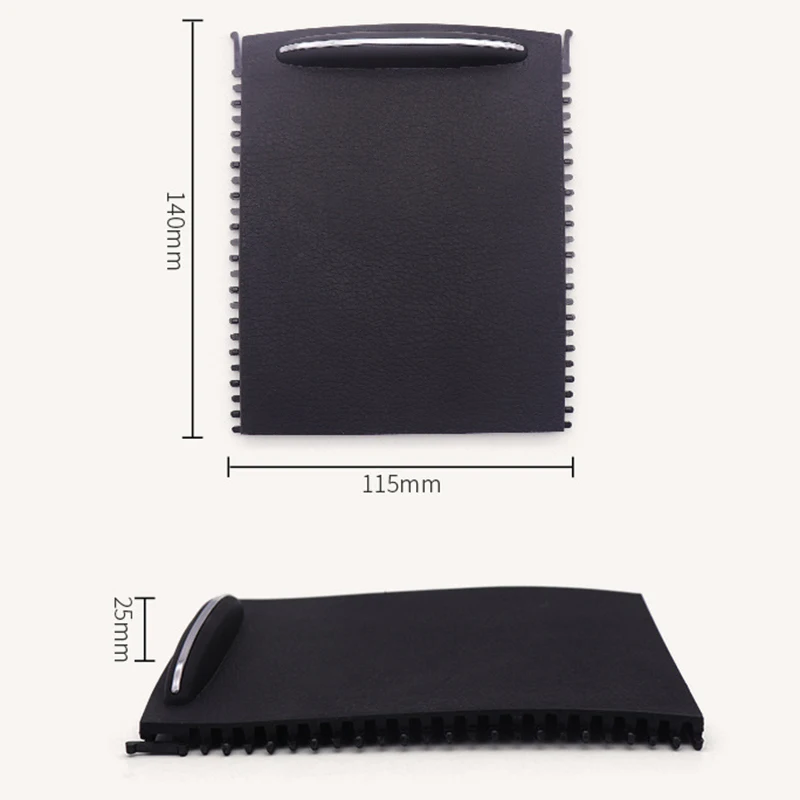 

1pc Car Tools Deal Cup Holder Blind Roller ABS Protector For Mercedes W203 Black Console Slide Car Equippments High Quality