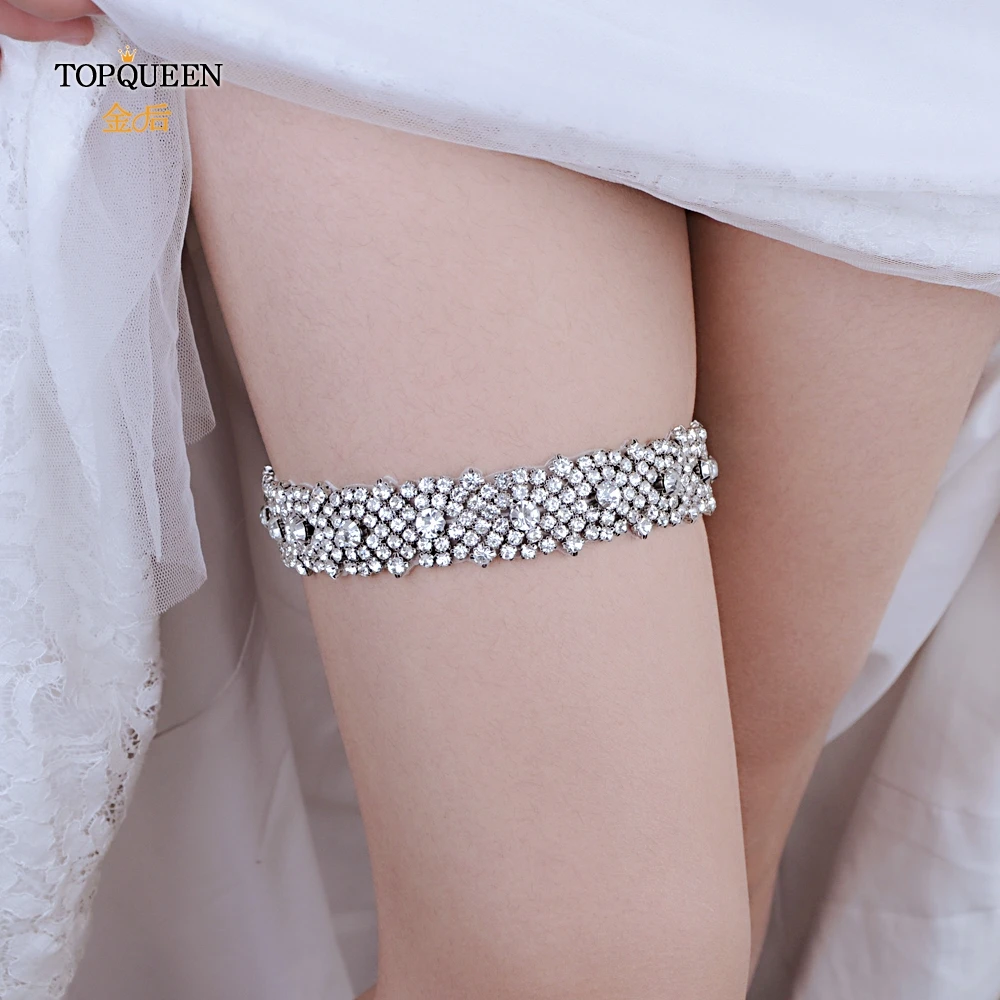 

Пояс для чулок TOPQUEEN женский кружевной с кристаллами, THS28B, Чулки с подвязками