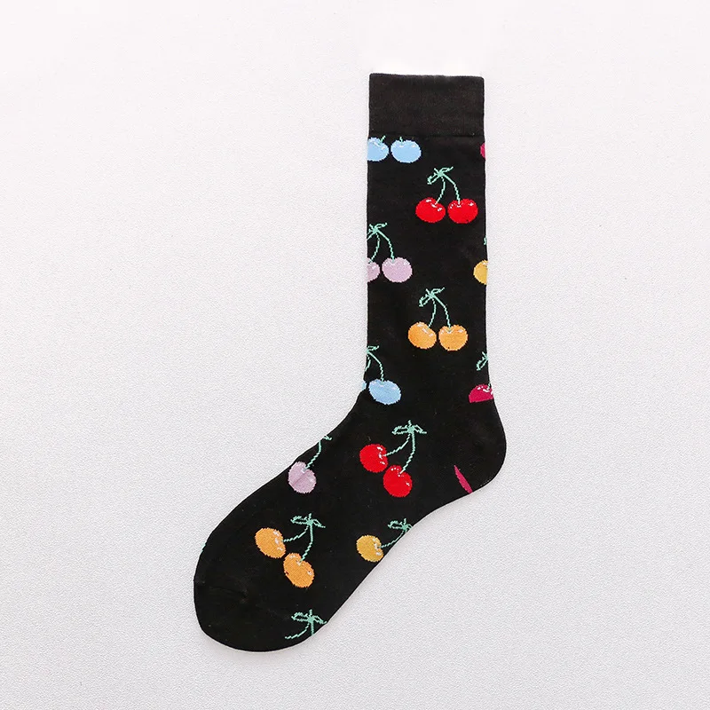 Скейтборд Chaussette Homme, Модные цветные женские носки с язычком, в европейском и американском стиле, в стиле хип-хоп, забавные носки Meias, Size36-42 - Цвет: 10