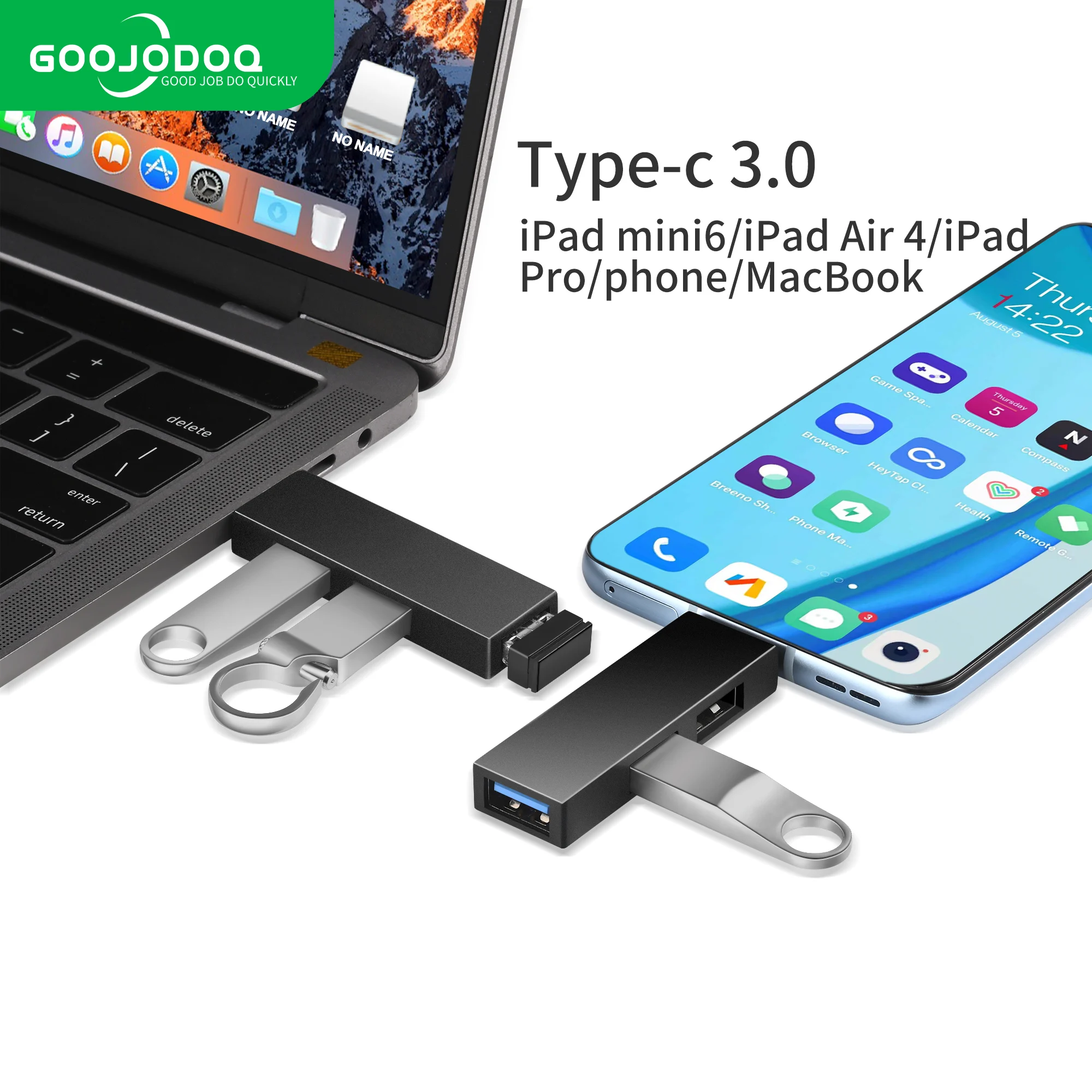 

USB 3.0 HUB Adapter Extender Mini Splitter Box 3 Ports for PC Laptop Macbook Mobile Phone High Speed U Disk Reader for Xiaomi