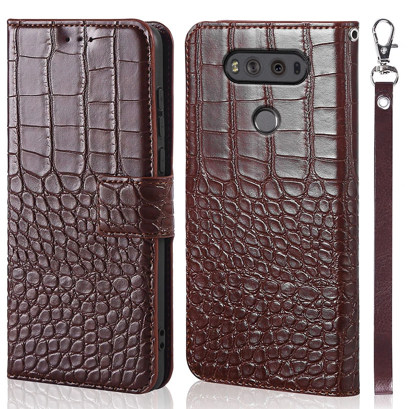 Чехол DOREXLON для LG V20 кожаный чехол книжка с крокодиловой текстурой F800 H990ds F800L