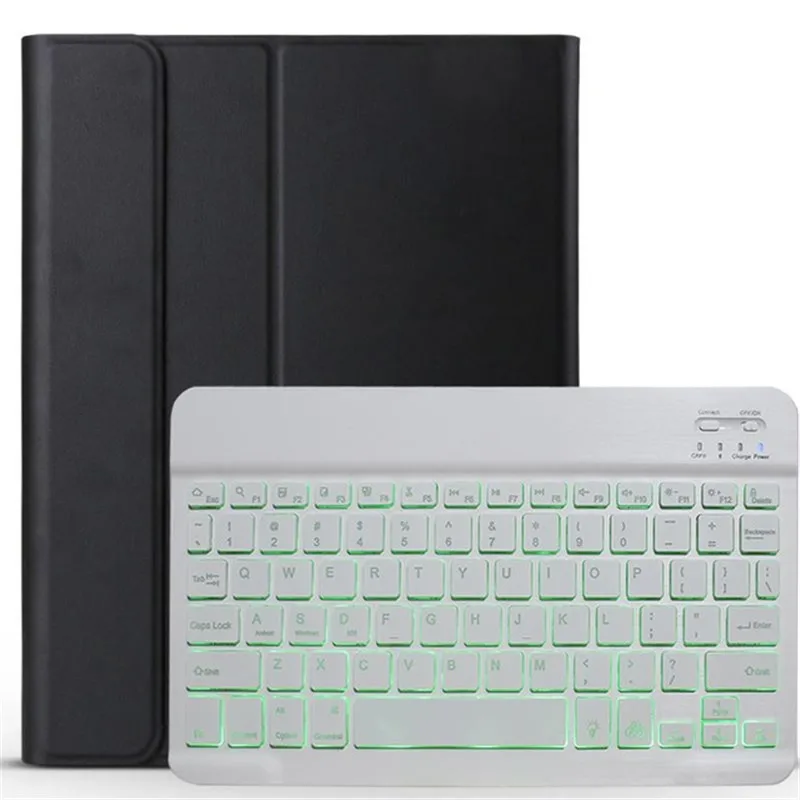 for huawei mediapad m5 lite 10 keyboard case 10 1 inch tablet bah2 w09 bah2 l09 bah2 w19 bluetooth keyboard slim leather cover free global shipping