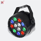 Светодиодный Вечерние огни 12X3W без каблука Par RGBW Лира стирка DMX DJ торшер звуковая активация Эффект диско для свадьбы танцпол