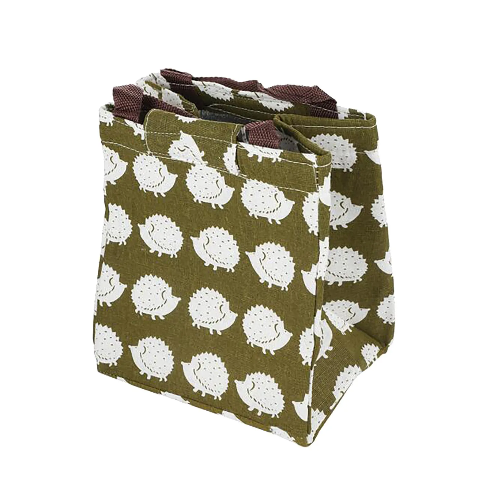 

Functional Pattern Portable Lunch Bags Thicker Insulation Foil Bags Keep Warm Fresh Safe Material Exquisite Lunch bag