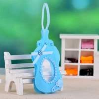 5pcs baby souvenirs gifts bag baby bottle candy dragee baby shower birthday party christening baptism favor packing bonbonniere