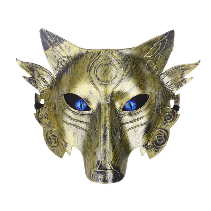 Маска волка-оборотенок реквизит для маскарада косплея тематика фильма товары
