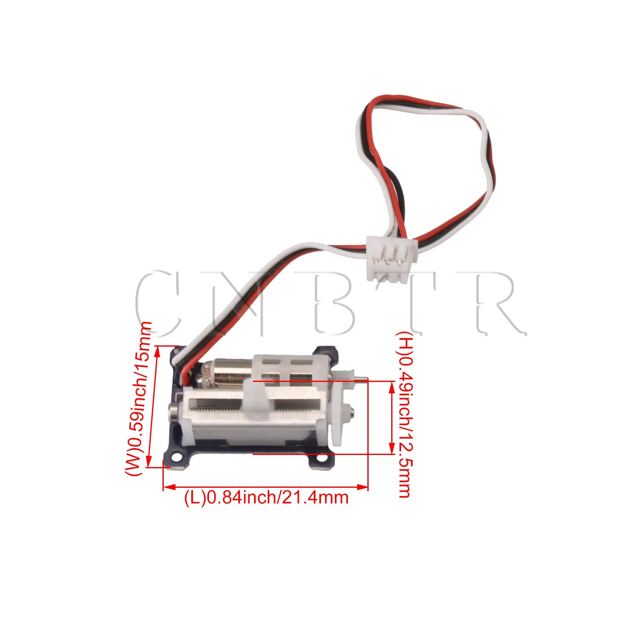

CNBTR Tiny Left Digital Loading Linear Analog Servo for Micro 3D Aircra