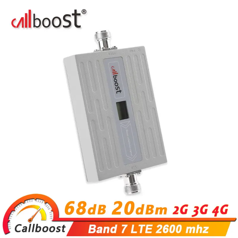 Усилитель мобильной сети Callboost 4g LTE 2600 усилитель сигнала ретранслятор ячейки band 7 |