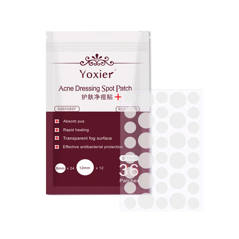 36pcs/sheet Skin Tag Remover Pimple Master Patch Treatment Invisible Acne Stickers Patch Acne Concealer Tags Makeup Tools TSLM1