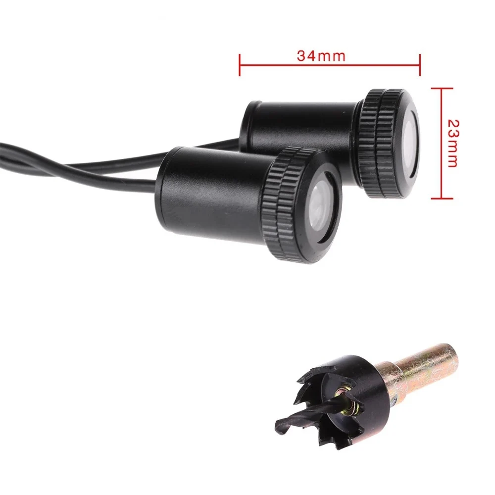 Лазерный проектор с логотипом двери автомобиля значок светильник для Honda Civic Odyssey