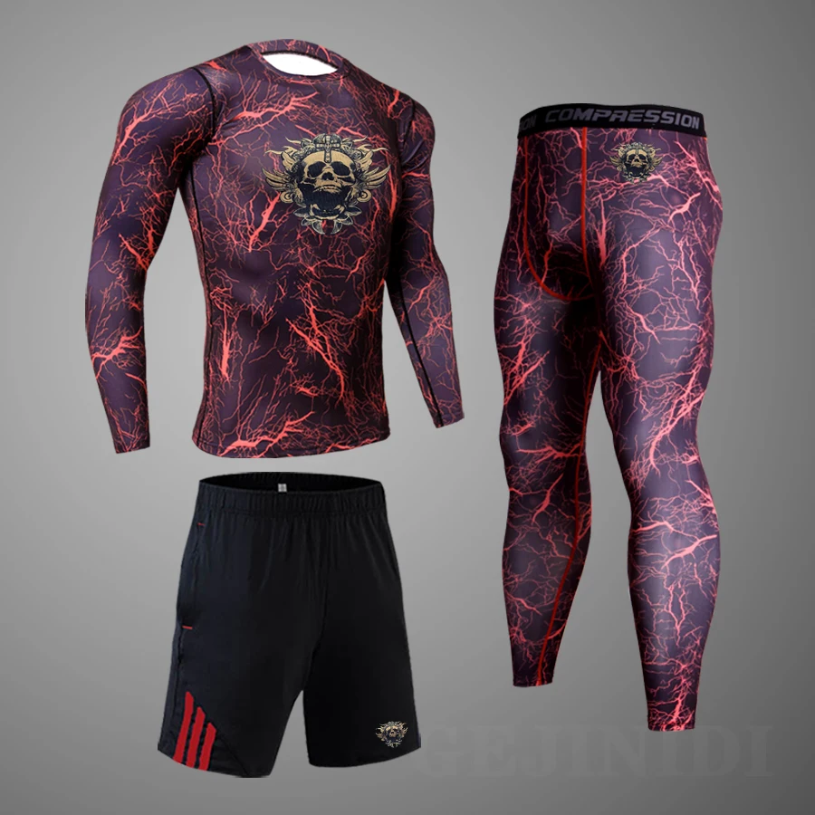 

New Soccer Jersey Basketball Football Kit Men Comprehensive Training Set Sports Winter Top Quality Cycling Compression Underwear
