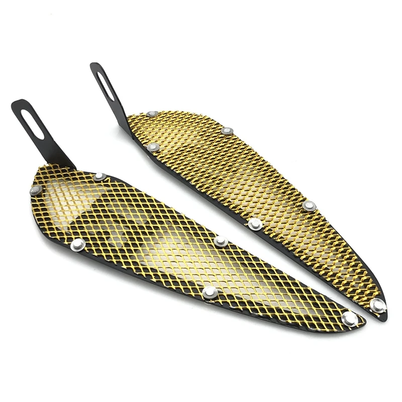 

Motorcycle Fuel Tank Air Intake Mesh Inlet Decorative Guard Cover for YAMAHA MT03 MT-03 2020 2021