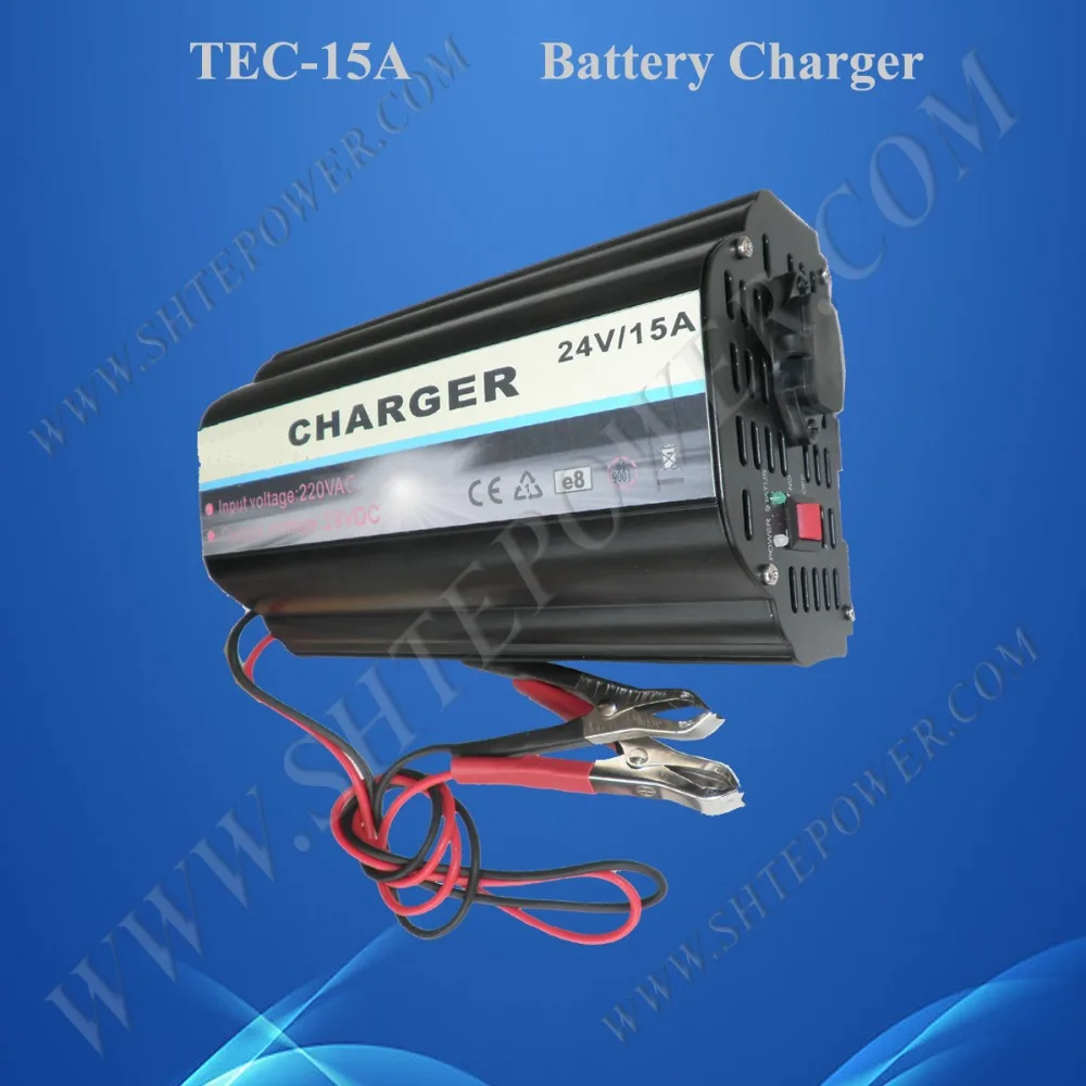 

3 stage charge mode AC DC Battery Charger 24V 15A