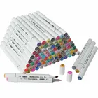 Маркеры TOUCHNEW 6080168 цветов, спиртовой скетч-маркер для манги, кисти для рисования аниме, ручки, школьная цветная ручка, товары для рукоделия