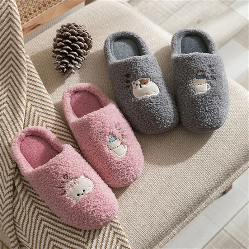 Homen тапочки зимние женские Симпатичные тапки семейный дом Zapatilla Mujer теплая