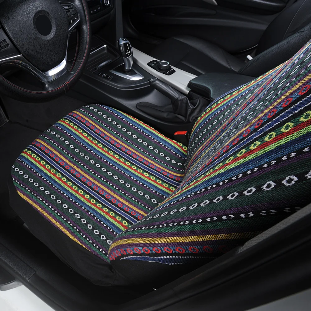 1 шт. универсальные разноцветные накидки на передние сиденья для bmw e46 ford focus 2 e90 e60 -