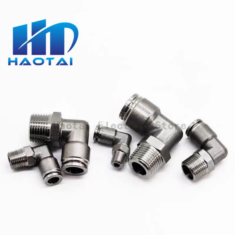 M5/M6 1/8 1/4 1/2 пневматический соединитель для шин 304 быстроразъемный из нержавеющей
