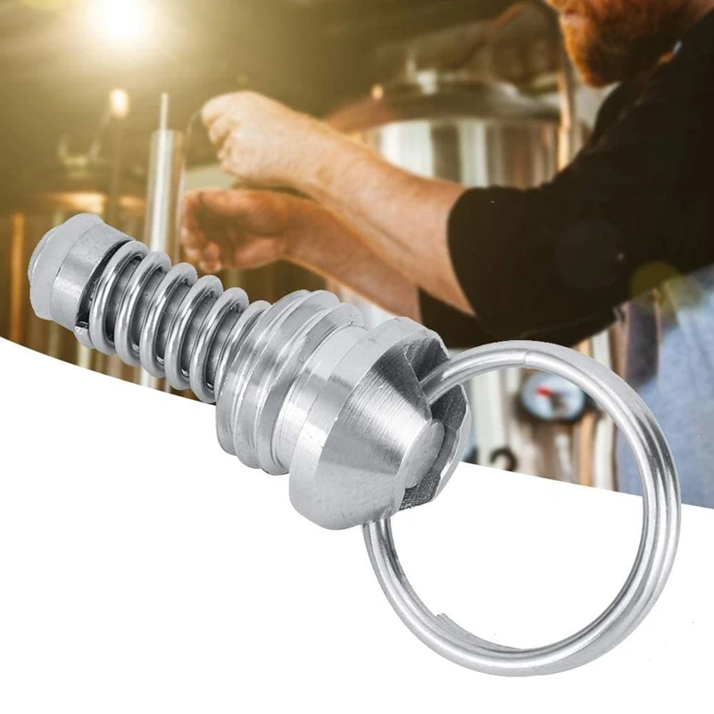 Клапан для сброса давления в пивной бочке 2 шт. клапан из нержавеющей стали