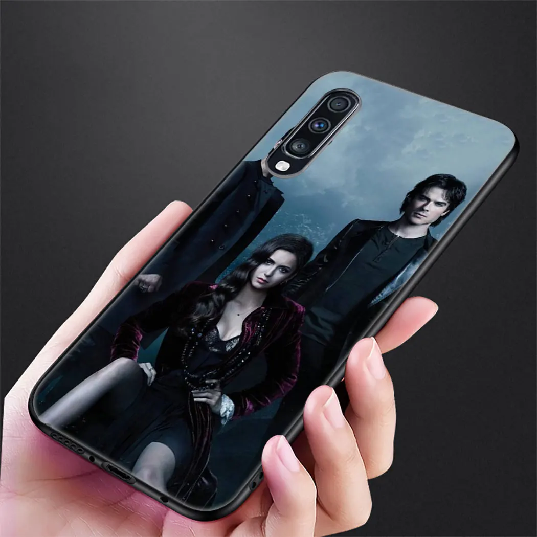 Мягкий силиконовый чехол Дневники вампира из ТПУ для Samsung Galaxy Note 10 Plus A50s A40s A30s A20s