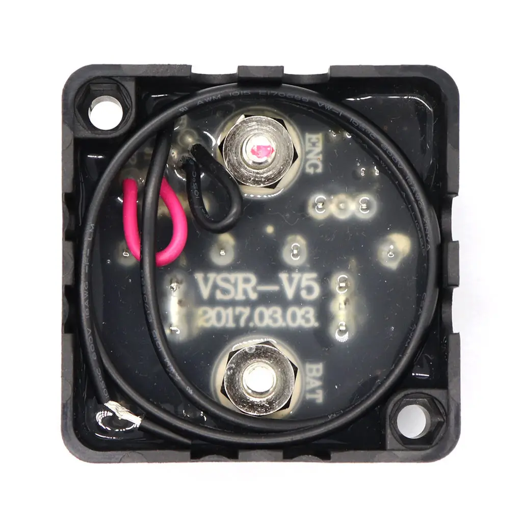 

12V 140Amp Dual Battery Isolator (VSR) Voltage Sensitive Relay & Wire Wiring Kit