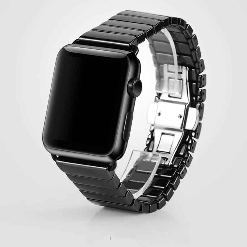 Ремешок для Apple watch band 38 мм 42 керамический браслет смарт часов apple 5 4 3 2 1 iWatch 40 44
