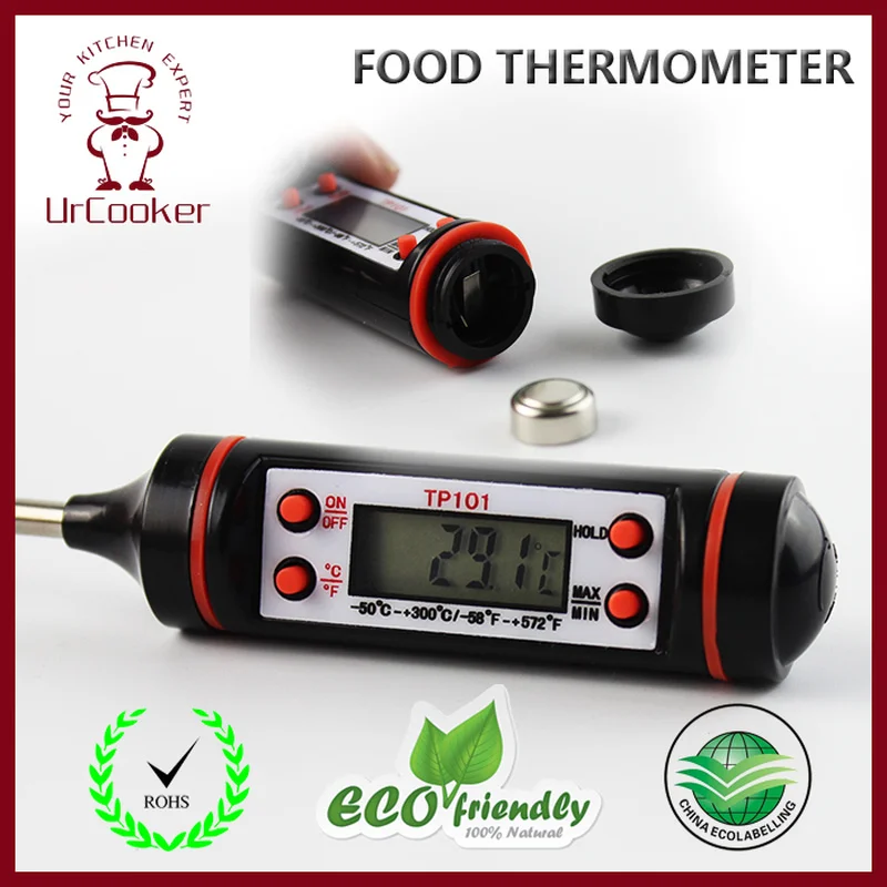 Цифровой Зонд термометр для приготовления пищи датчик температуры еды барбекю