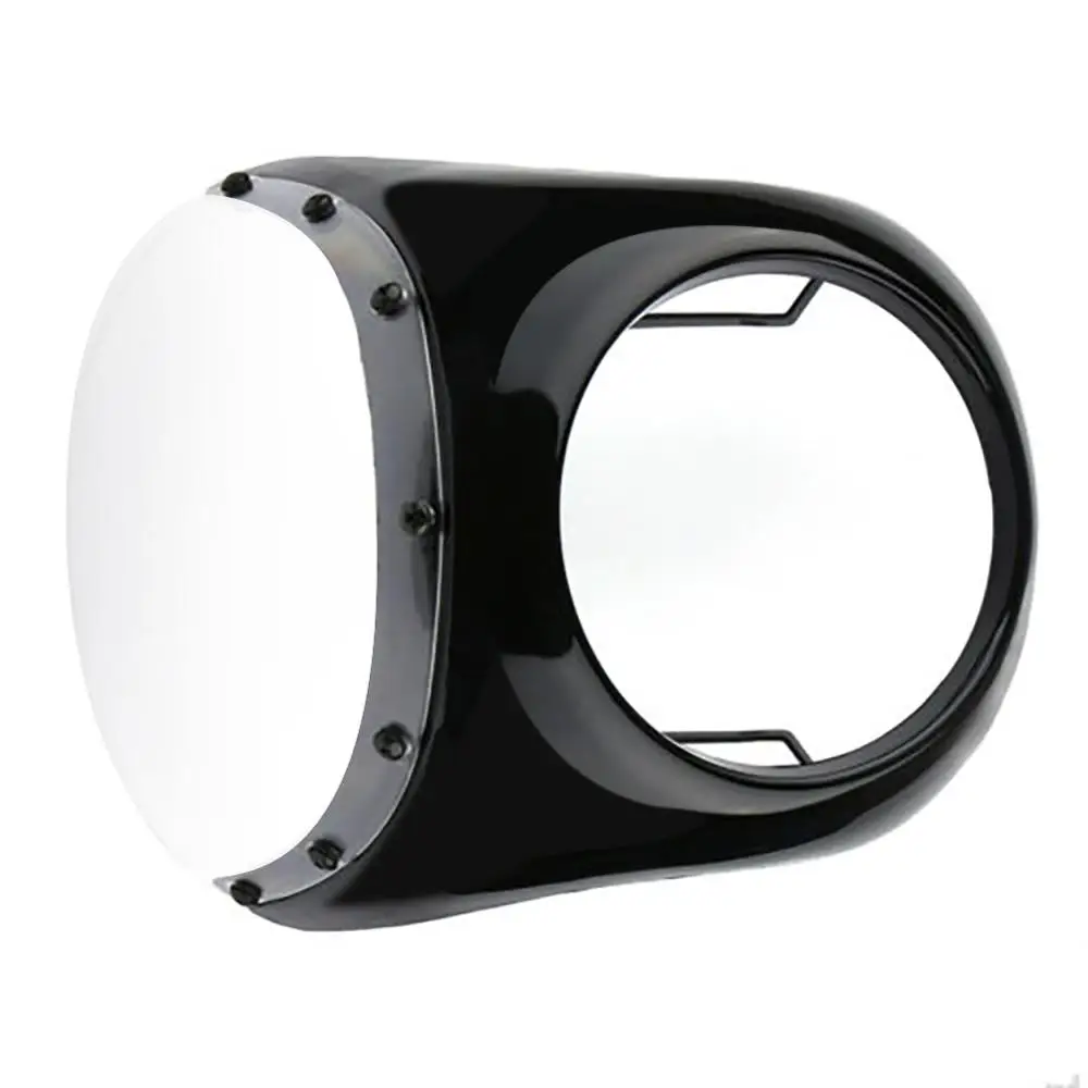 

Universal 7" Cafe Racer Handlebar Screen Windshield Motorcycle Retro Headlight Fairing