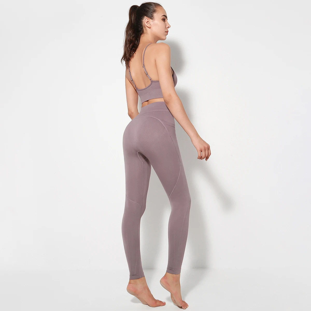 

Sport Outfit For Woman Fitness Gym Yoga Bra And Leggings Suits Female Clothing Design Yoga Set Seamless