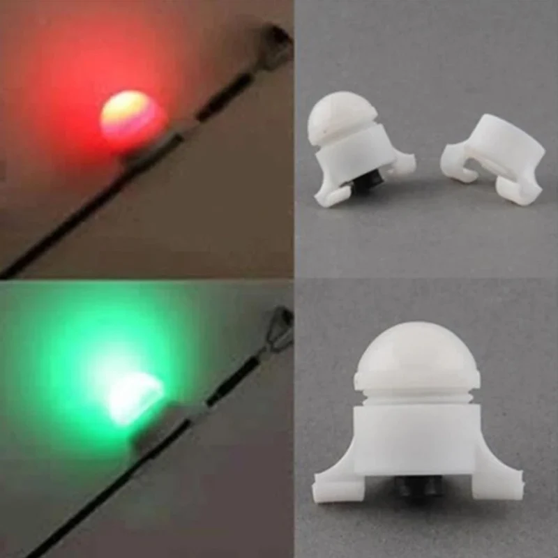 5/10Pcs Outdoor Night Fishing Accessories Luminous Electronic Alarm LED Light Bite Alarms Fish Line Gear Alert Indicator - купить по