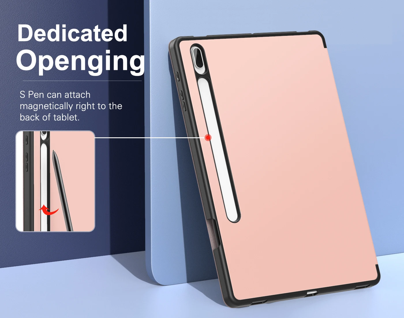 Чехол для Samsung Galaxy Tab S7 FE 12 4-дюймовый 2021 (SM-T730/T736B) и плюс 2020 защита от удара