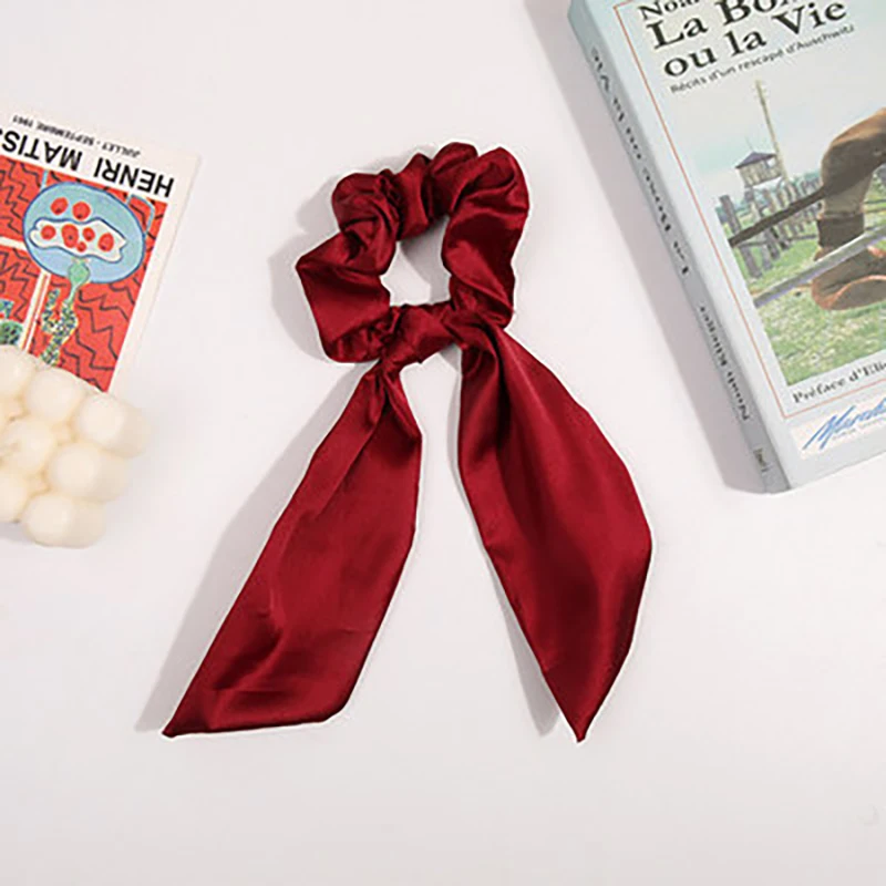 

headband female hair headdress streamer tying ponytail long ribbon ties for tying the hair girls hair accessories hair ties