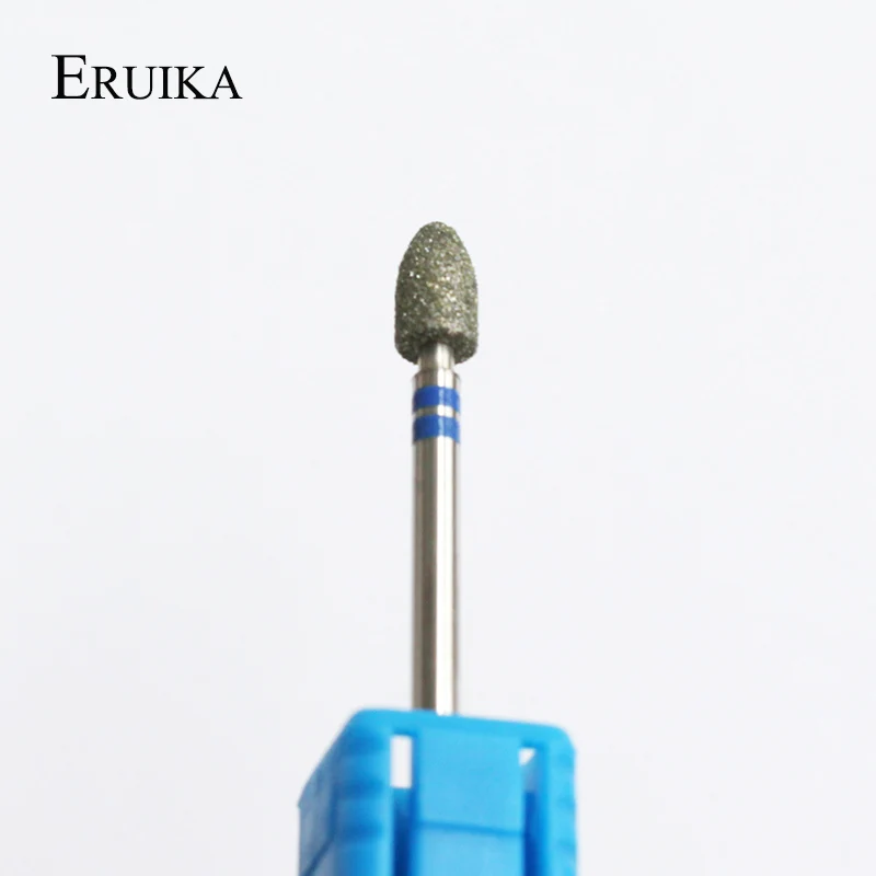 ERUIKA 1 шт. алмазное сверло для ногтей Электрический Маникюрный станок аксессуары пилочка для ногтей инструменты для дизайна ногтей фреза