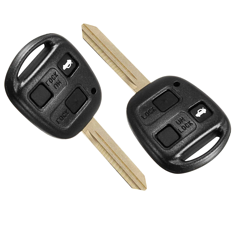 3 кнопки чехол для ключа дистанционного управления брелок Toy47 Защитные чехлы