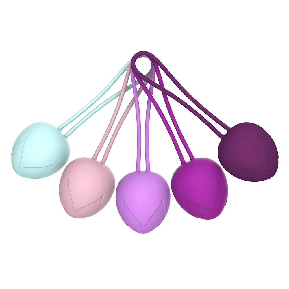 5 мячи для упражнений кегеля женщин тренажер мышц тазового дна восстановление