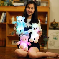 plush light up led teddy bears glow stuff toys with lights ledlight toy color changing luminous stuffed animals girls gifts