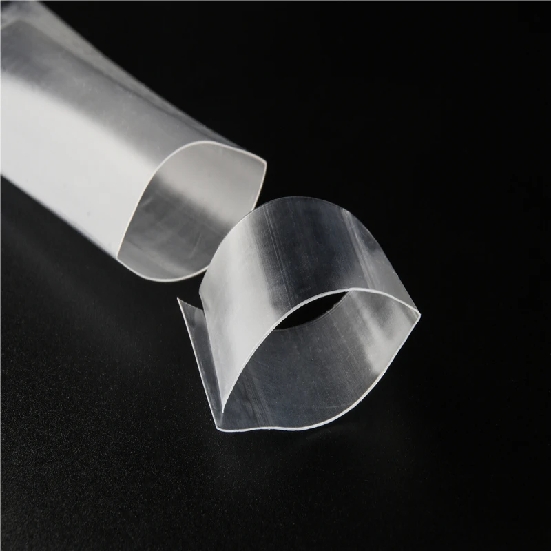 Прозрачная термоусадочная трубка 10 метров для усадки оберточная комплекты