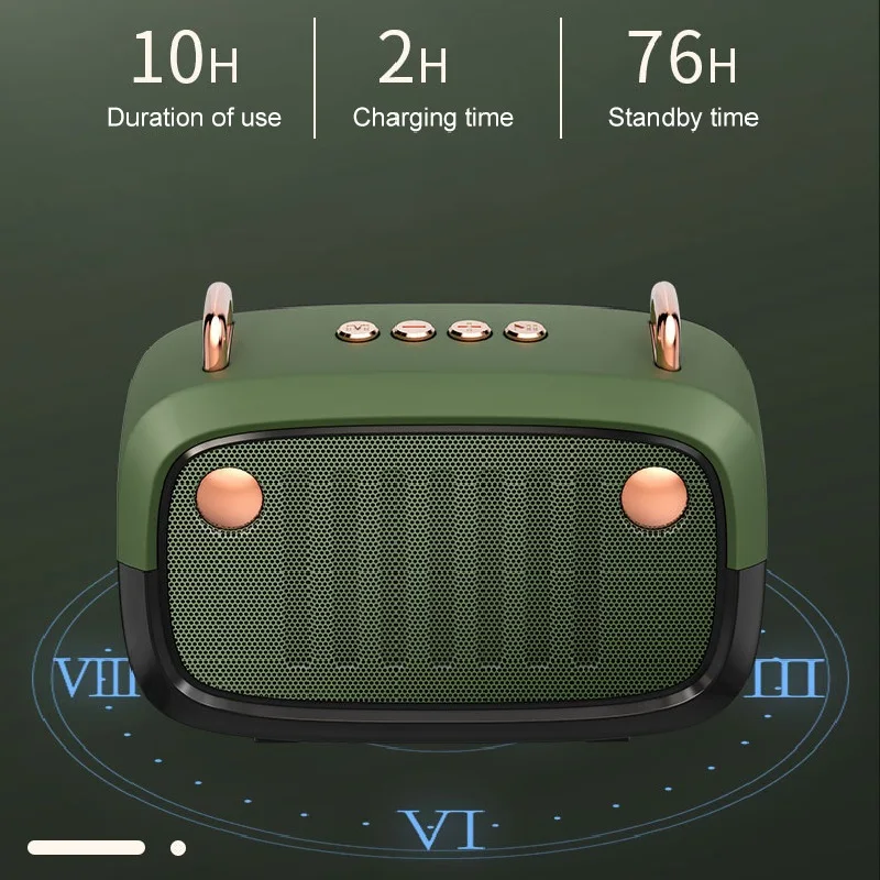 Портативный мини-динамик с сабвуфером и картой для улицы новая модель Bs32d