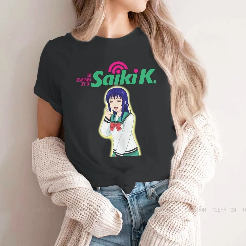 

Kokomi Teruhashi Style TShirt for Girl Saiki Kusuo No Psi Nan Manga Psychokinesis ACG Top Quality Creative T Shirt Stuff 5XL