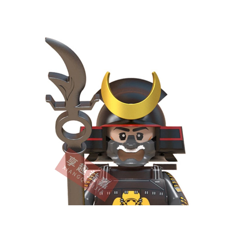 Арбалет ниндзя одиночного и среднего возраста катана строительные блоки фигурка