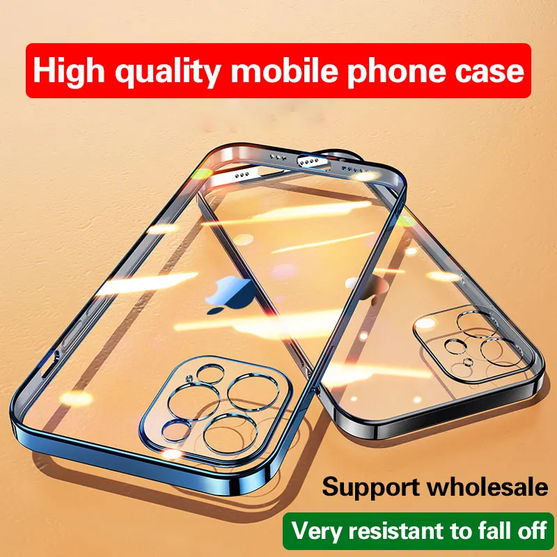 

For iPhone 12 case new lens protect cover to iPhone 11 Pro Max X XR XS MAX mobile silicone Luxury Phone popular cover suitabl
