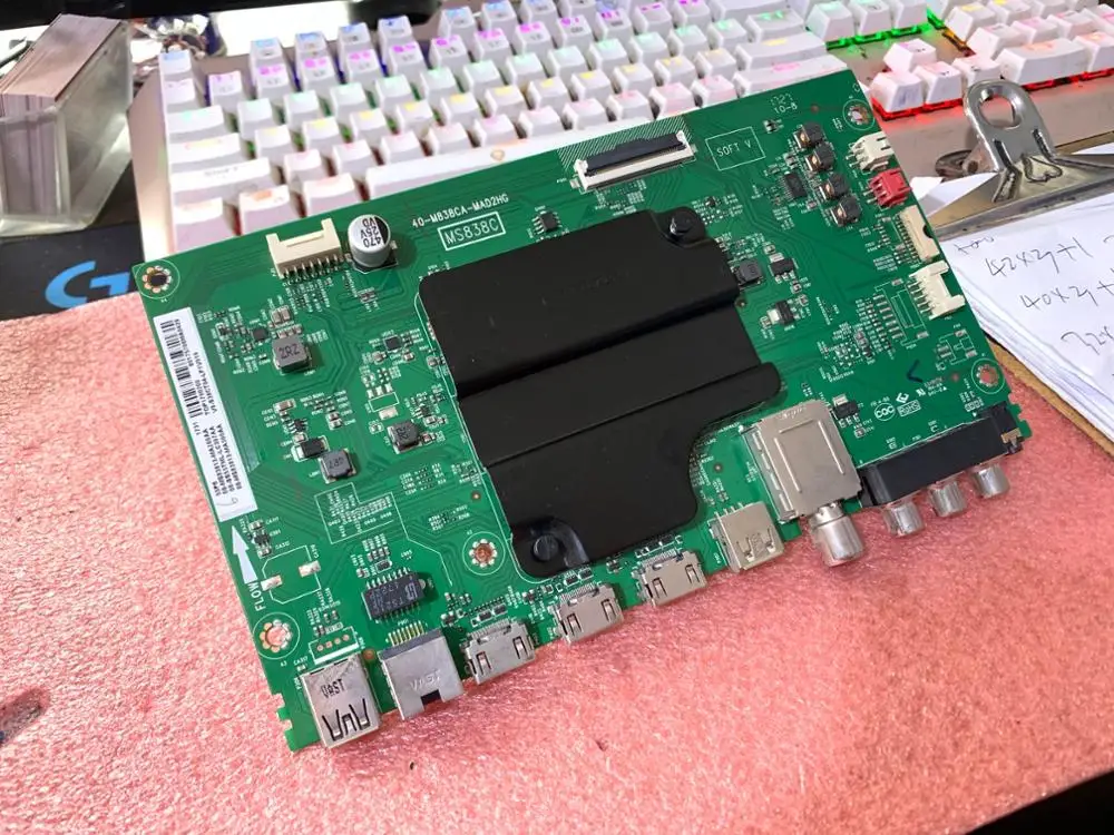 

Original 55P6 49P3 49A950C 55A860U 50P6 motherboard 40-M838CA-MAD2HG screen