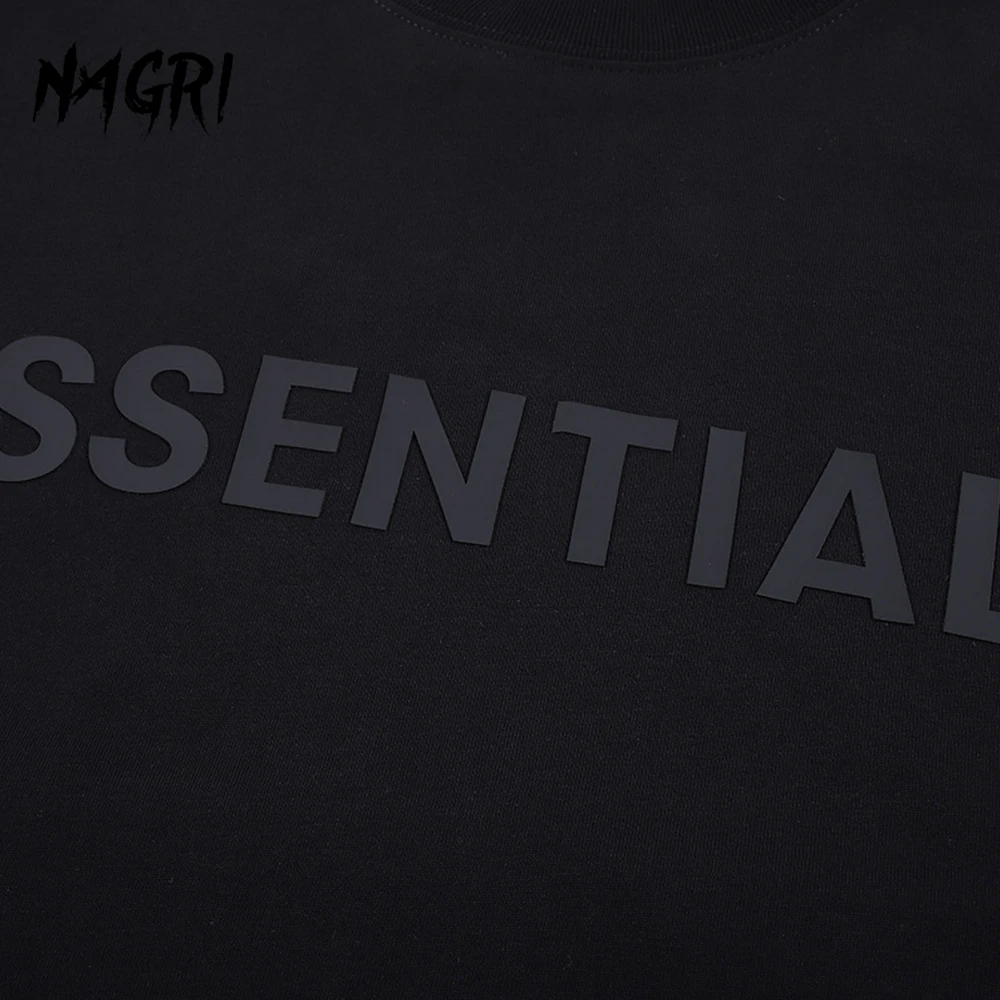 

NAGRI Spring Autumn Long Sleeve T-shirts Men 3D Essentials Printed O-Neck Long Sleeve T Shirts Casual Couple Punk Tee Tops